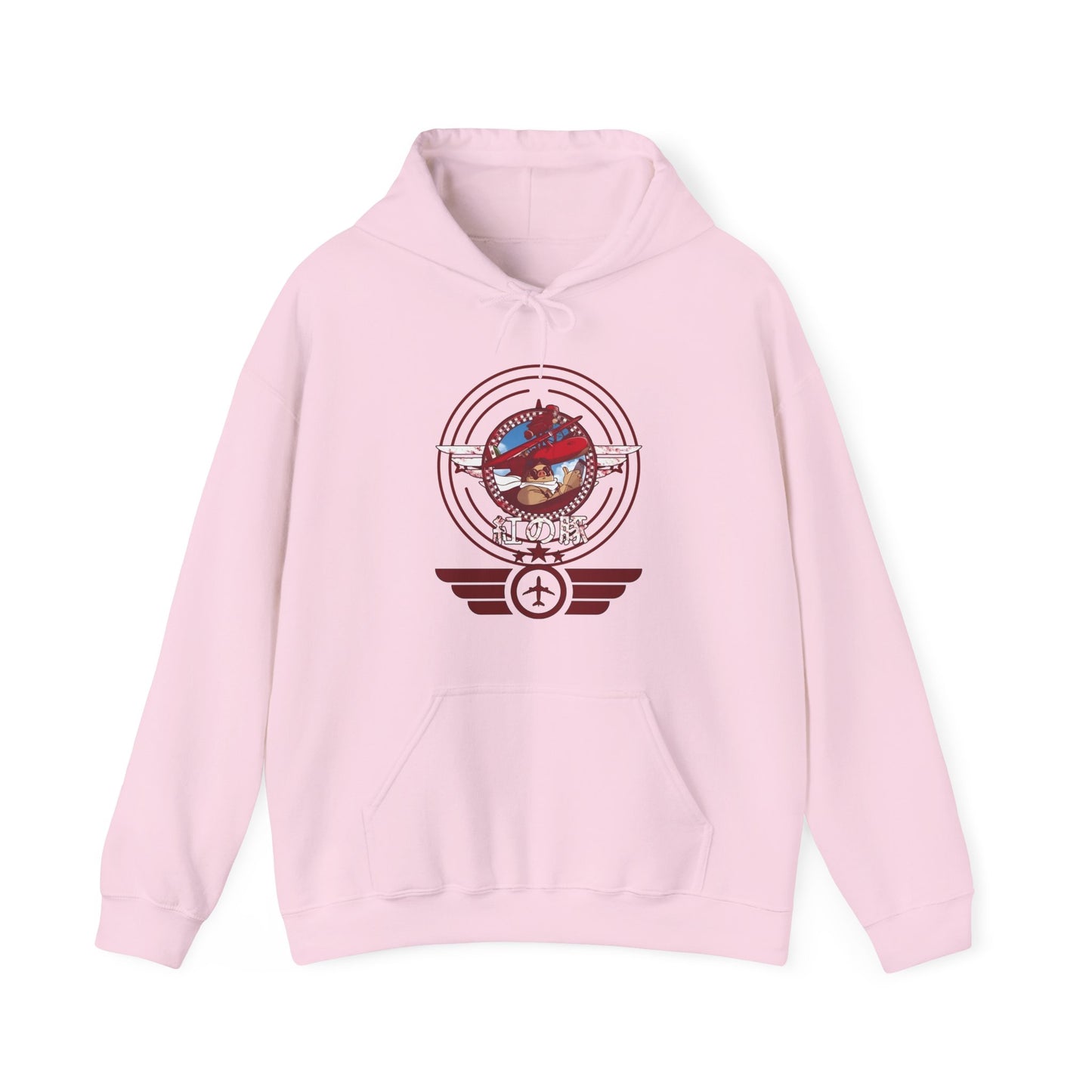 Porco Rosso Aviator Hoodie – 100% Cotton Studio Ghibli Pilot Anime Sweatshirt