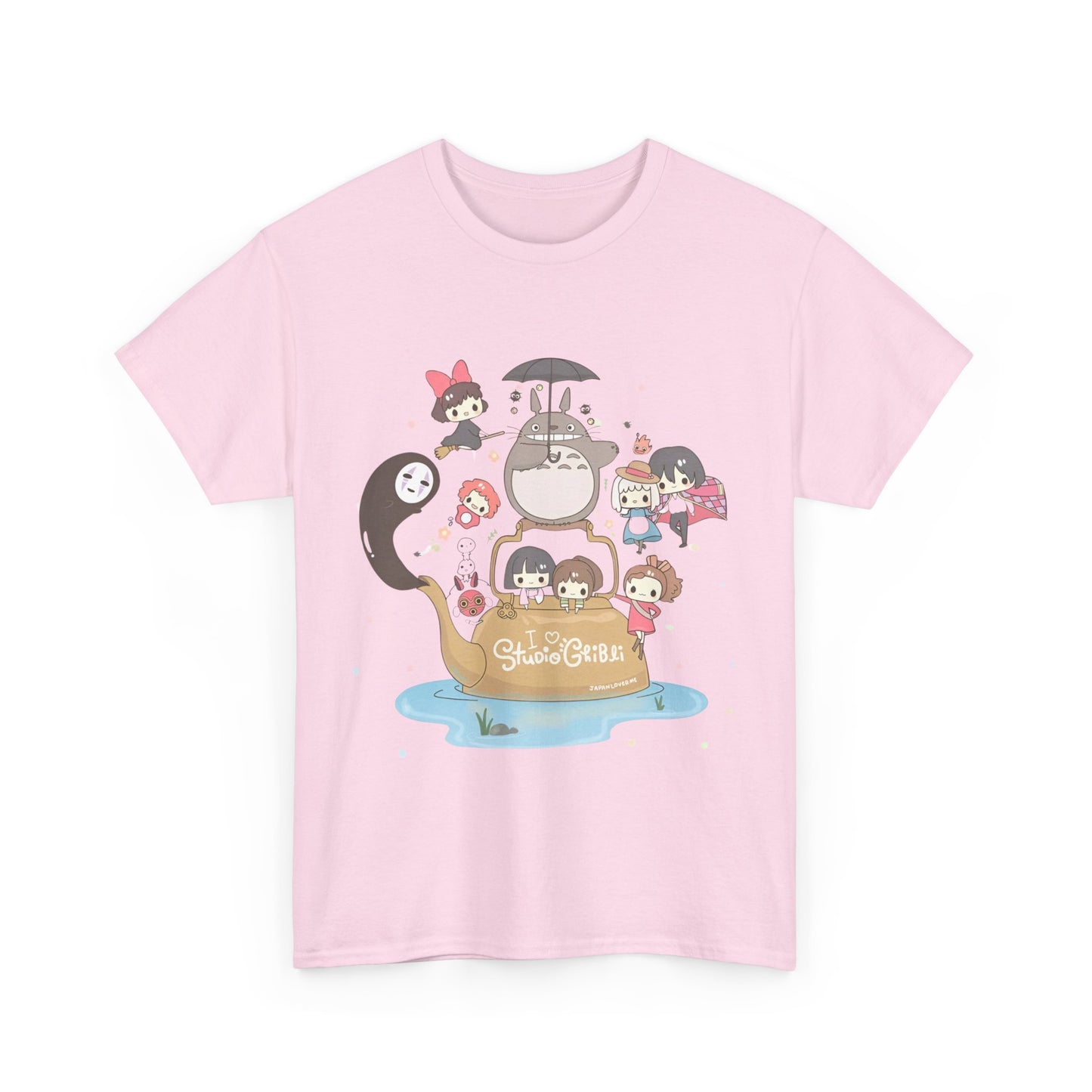 Ghibli Characters T-Shirt – 100% Cotton Studio Ghibli Anime Tee