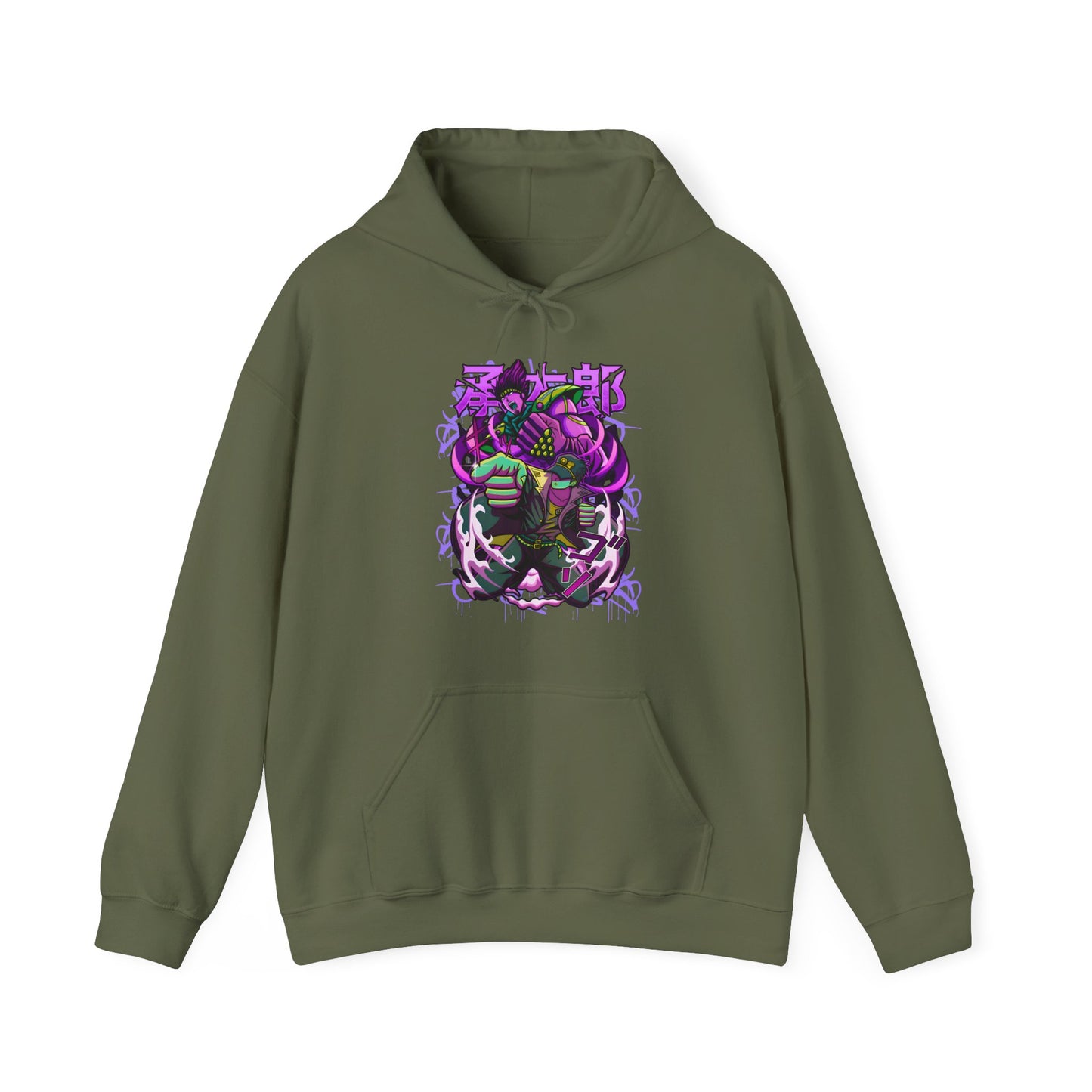 JoJo's Bizarre Adventure Hoodie – 100% Cotton Anime Streetwear for JoJo Fans