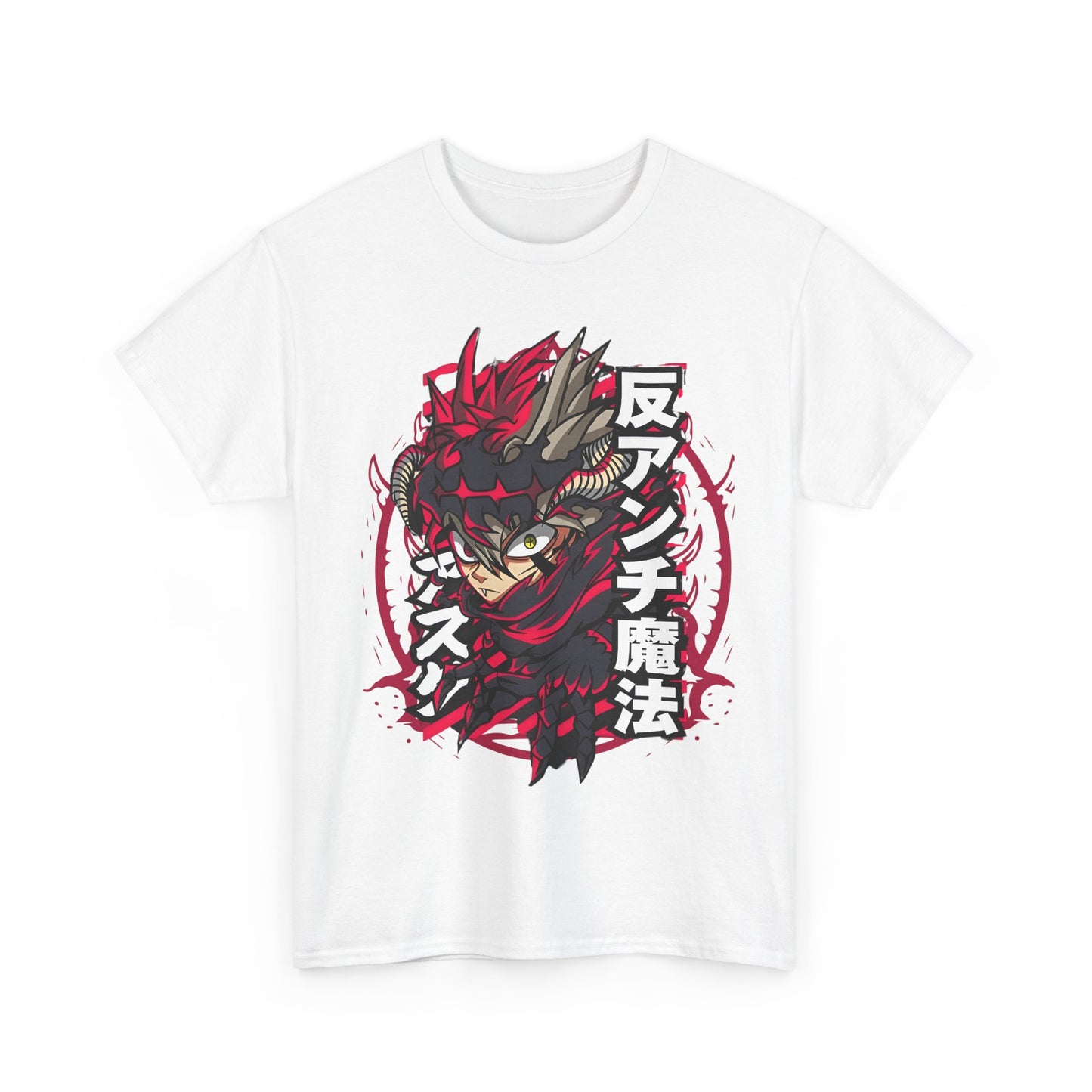 Asta Black Clover T-Shirt – 100% Cotton Anime Tee for Magic Knight Fans