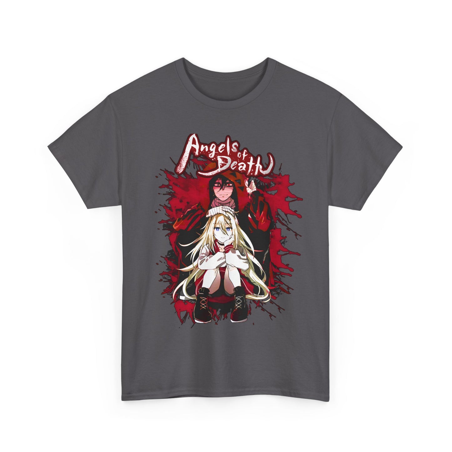 Angels of Death T-Shirt – 100% Cotton Anime Horror Tee for Fans