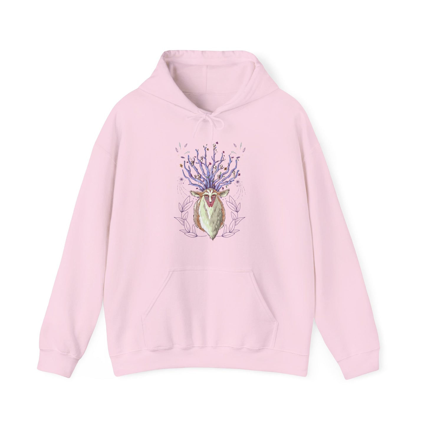 Forest Spirit Hoodie – 100% Cotton Princess Mononoke Hoodie | Studio Ghibli Forest God Sweatshirt