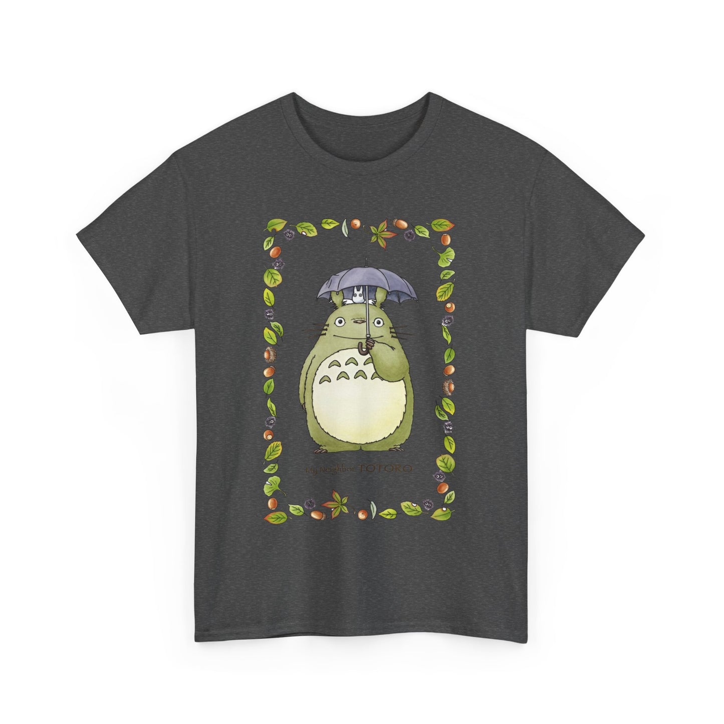 Cute Totoro T-Shirt – 100% Cotton Studio Ghibli Anime Tee for Fans