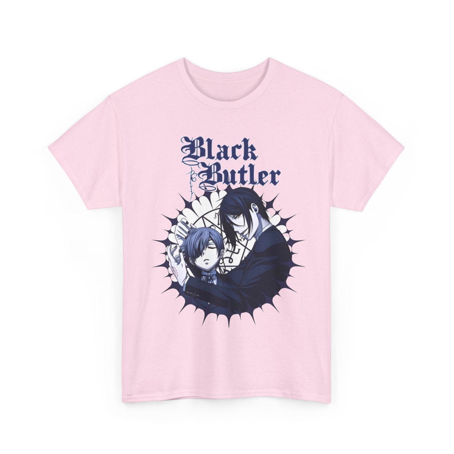 Black Butler T-Shirt – 100% Cotton Anime Tee Featuring Sebastian Michaelis