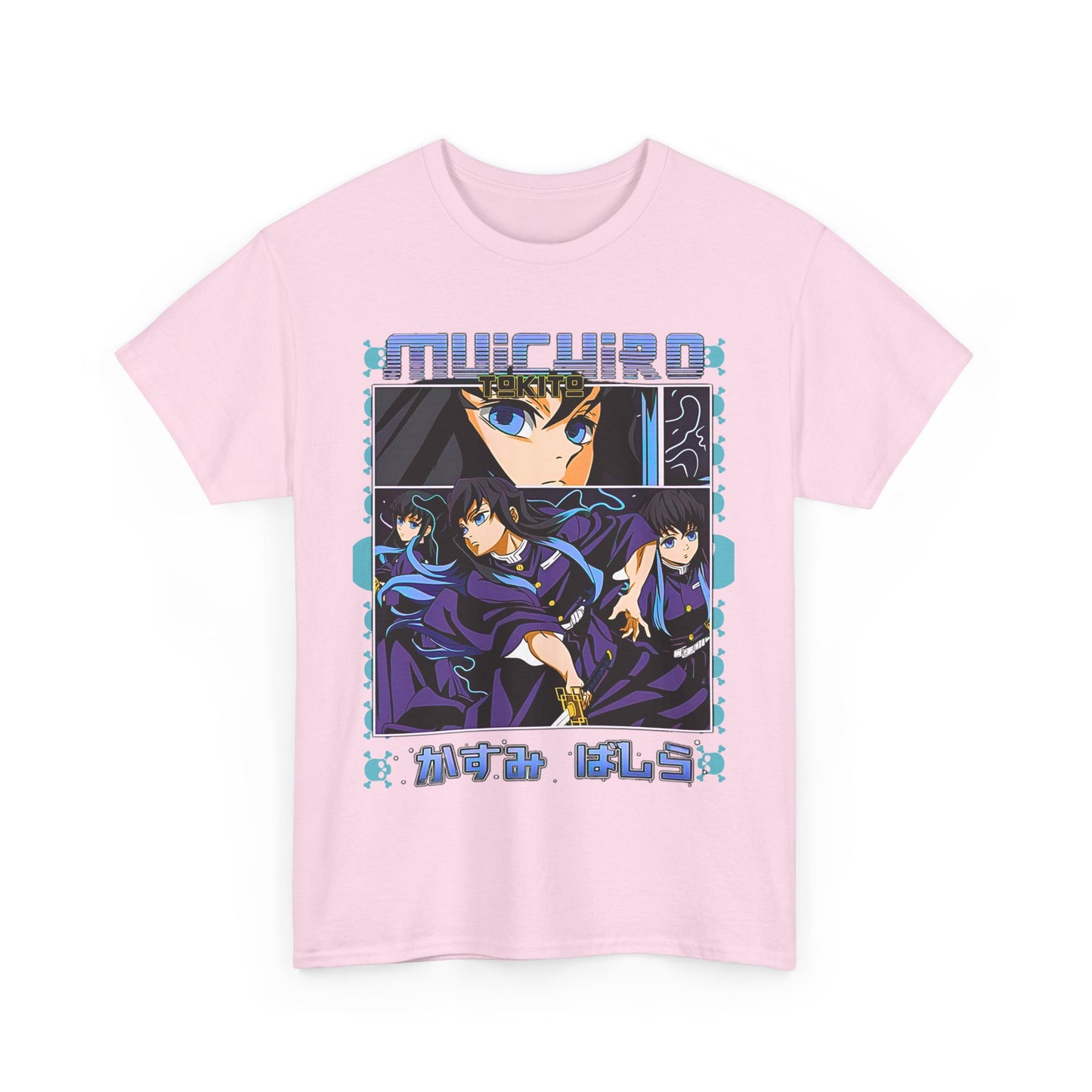 Muichiro Tokito Demon Slayer T-Shirt – 100% Cotton Anime Tee for Mist Hashira Fans