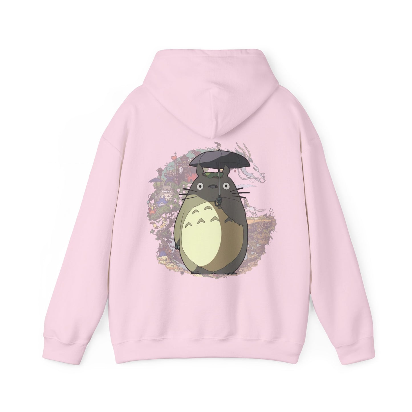 My Neighbor Totoro Dreams Hoodie – Back Print 100% Cotton Gildan 18500 | Studio Ghibli Aesthetic