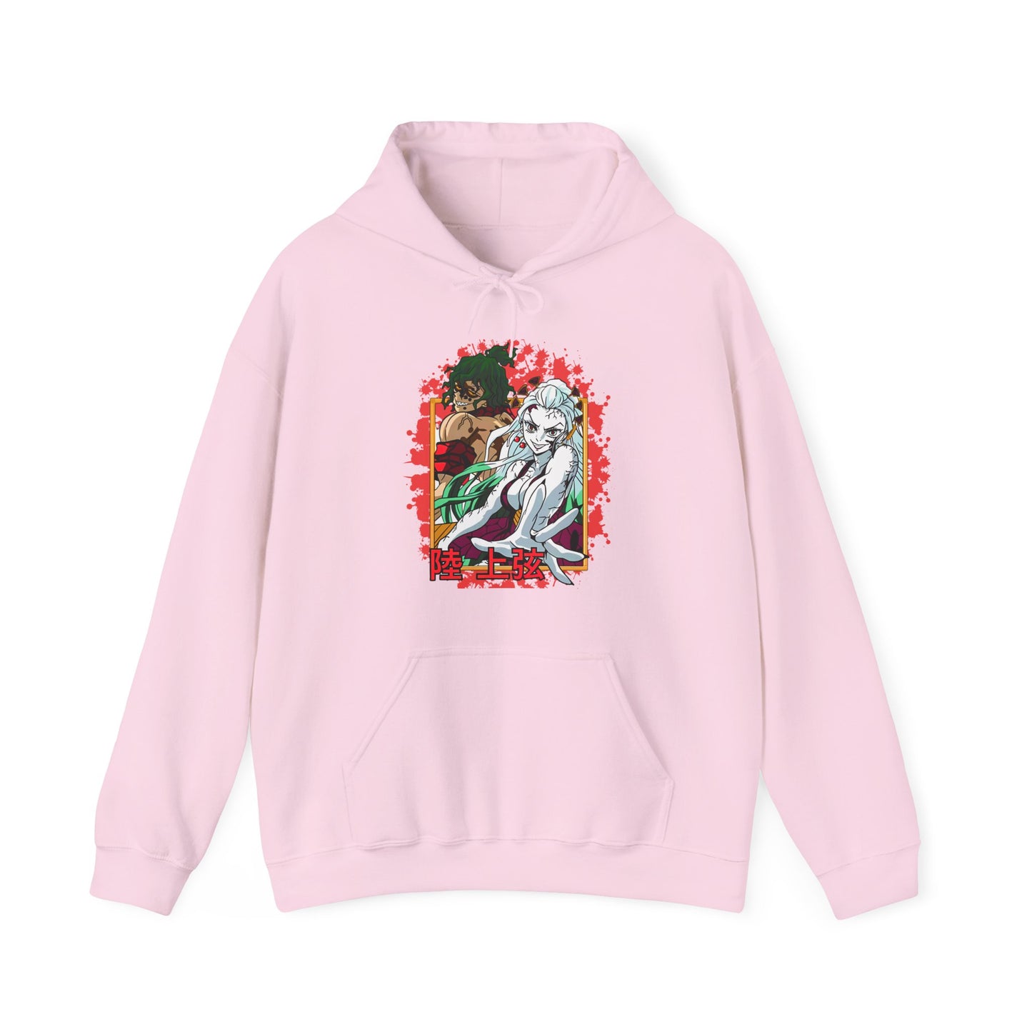 Daki Gyutaro Demon Slayer Hoodie – 100% Cotton Anime Hoodie for Upper Moon Fans