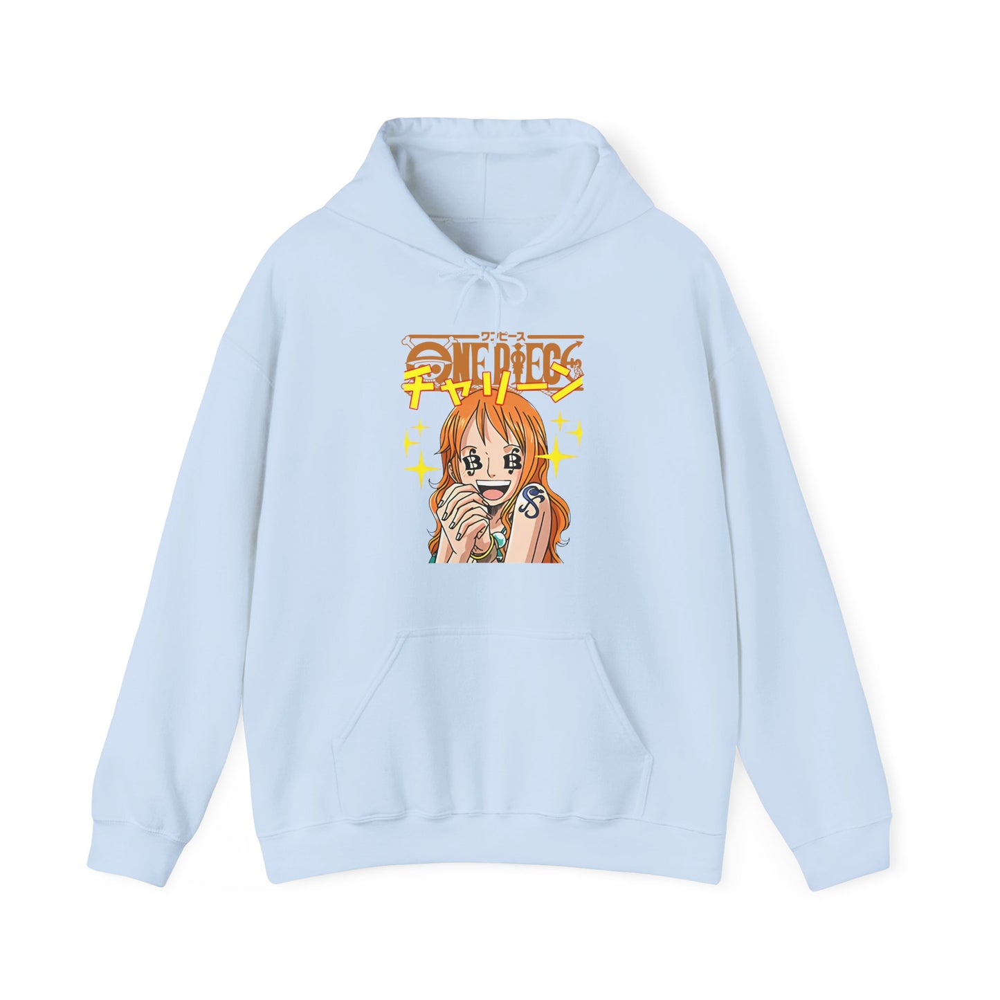 Nami One Piece Hoodie – 100% Cotton Anime Hoodie for Straw Hat Pirate Fan