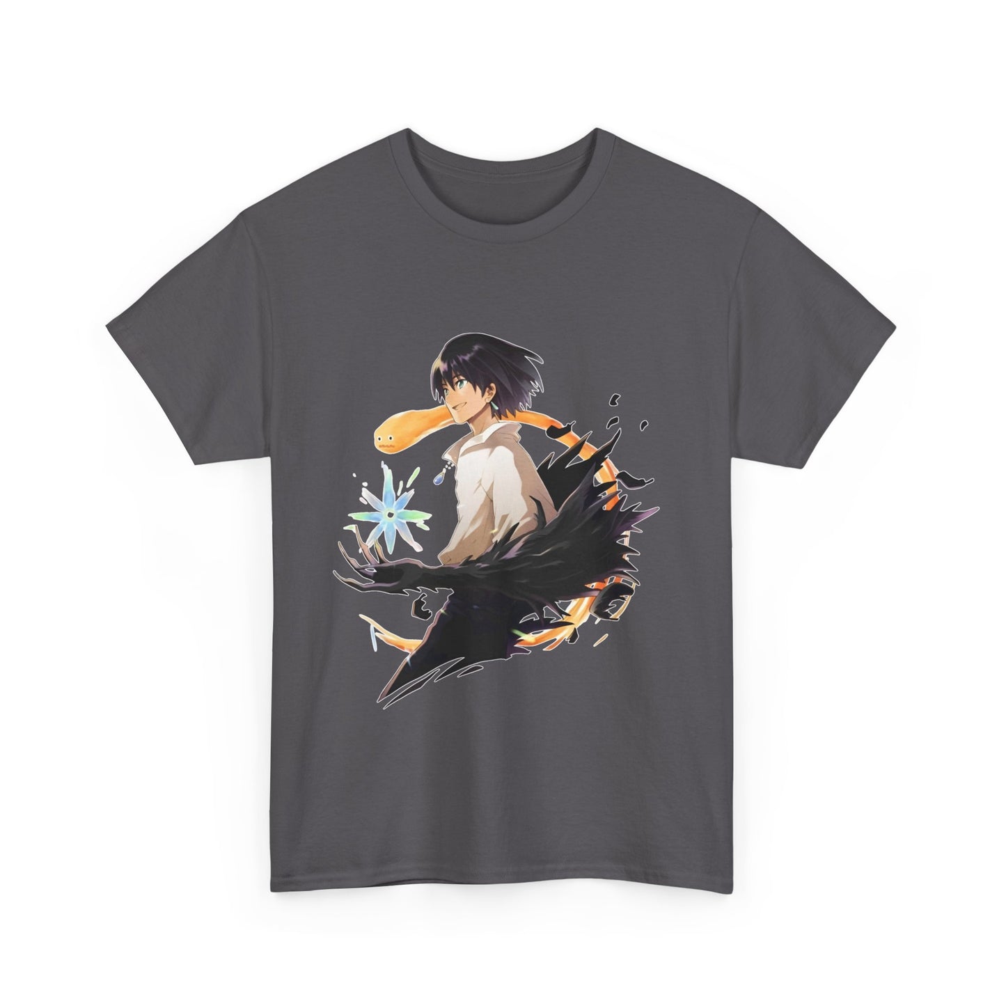 Howl & Calcifer Ghibli T-Shirt – 100% Cotton Anime Shirt Gift