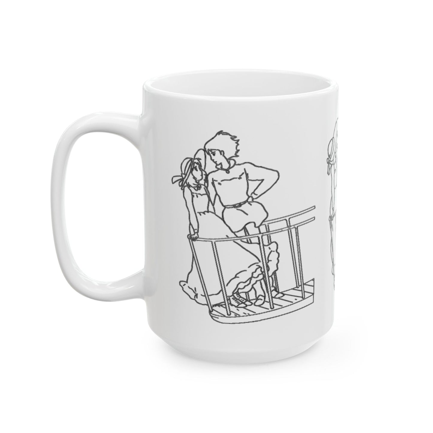 Sophie and Howl Love Mug – Howl’s Moving Castle Ghibli Cup 11oz & 15oz – Romantic Anime Gift for Ghibli Fans
