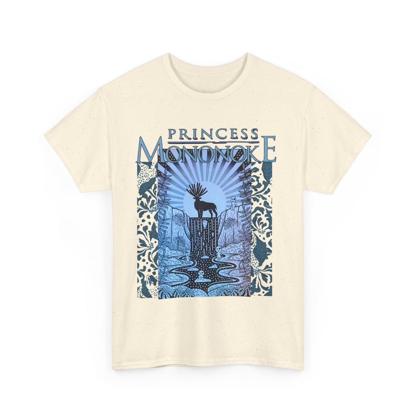 Mononoke Princess Forest Spirit T-Shirt – 100% Cotton Studio Ghibli Inspired Anime Tee
