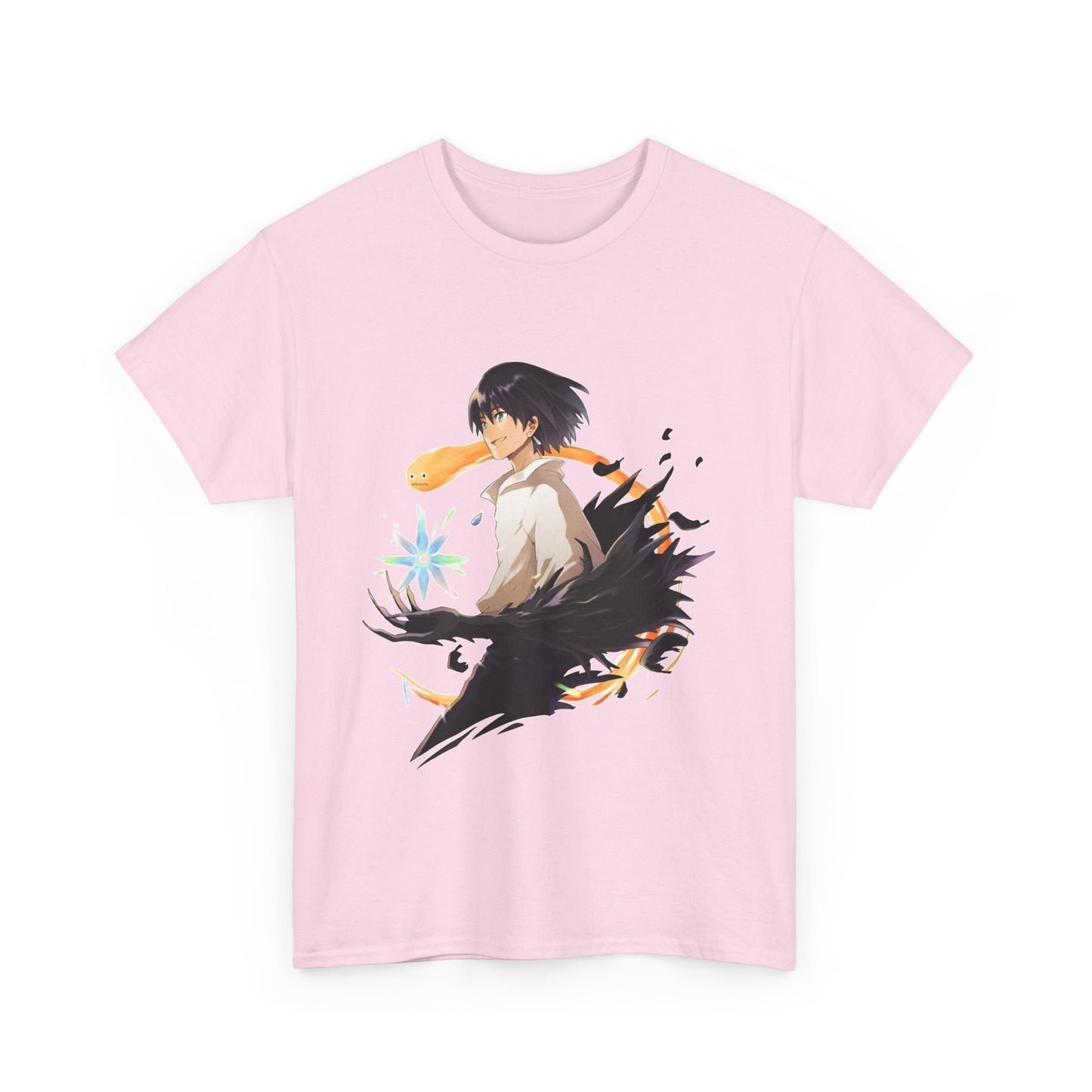 Howl & Calcifer Ghibli T-Shirt – 100% Cotton Anime Shirt Gift