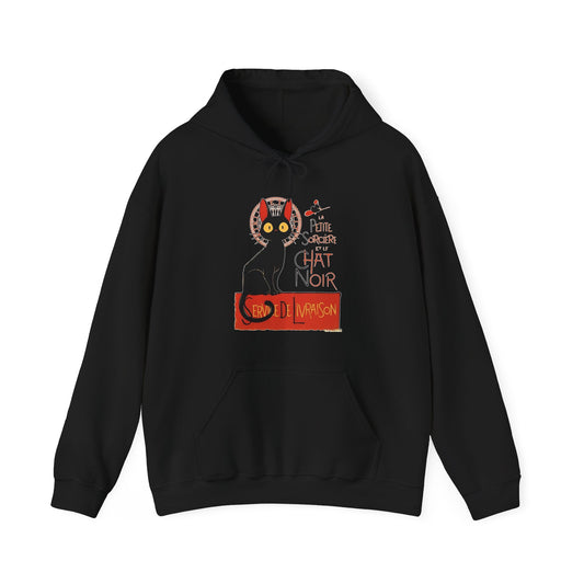 Kiki's Delivery Service Hoodie – 100% Cotton Studio Ghibli Anime Pullover | Service de Livraison