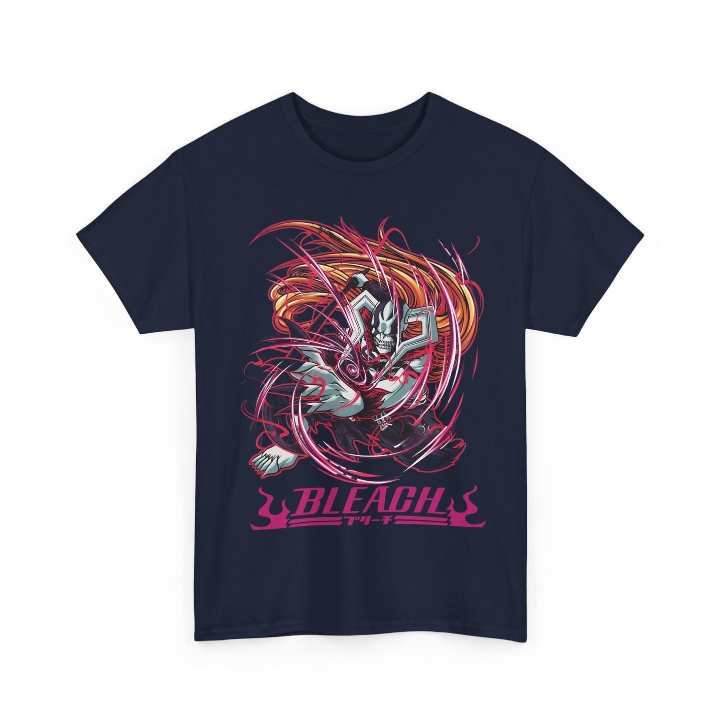 Ichigo Kurosaki Bleach T-Shirt – 100% Cotton Anime Tee for Bleach Fans