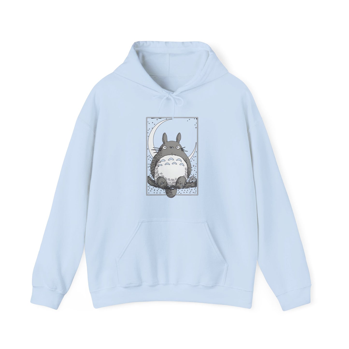 Totoro Night Dreams Hoodie – 100% Cotton Studio Ghibli Sweatshirt for Anime Fans