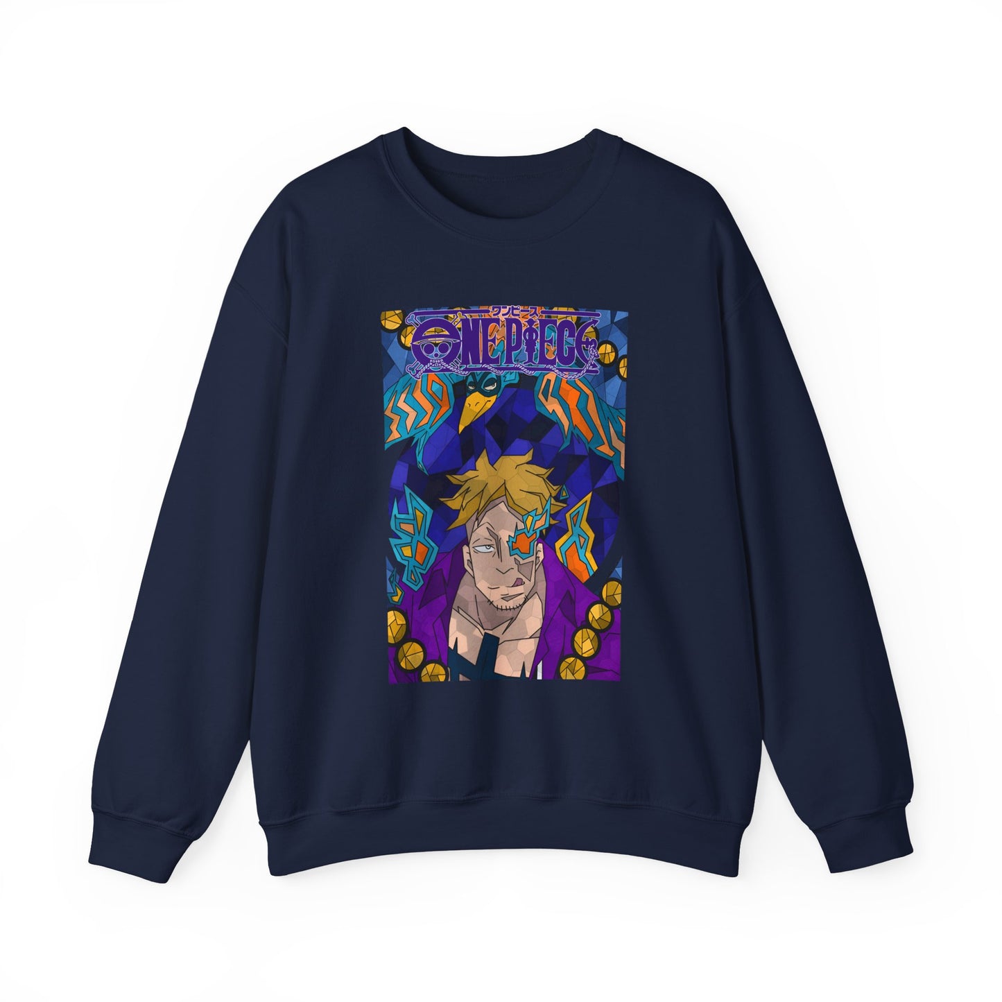 Marco the Phoenix One Piece Sweatshirt – 100% Cotton Anime Pullover for Fans