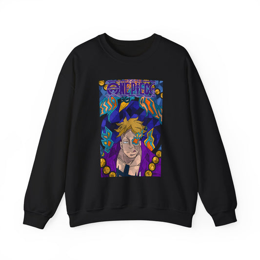 Marco the Phoenix One Piece Sweatshirt – 100% Cotton Anime Pullover for Fans