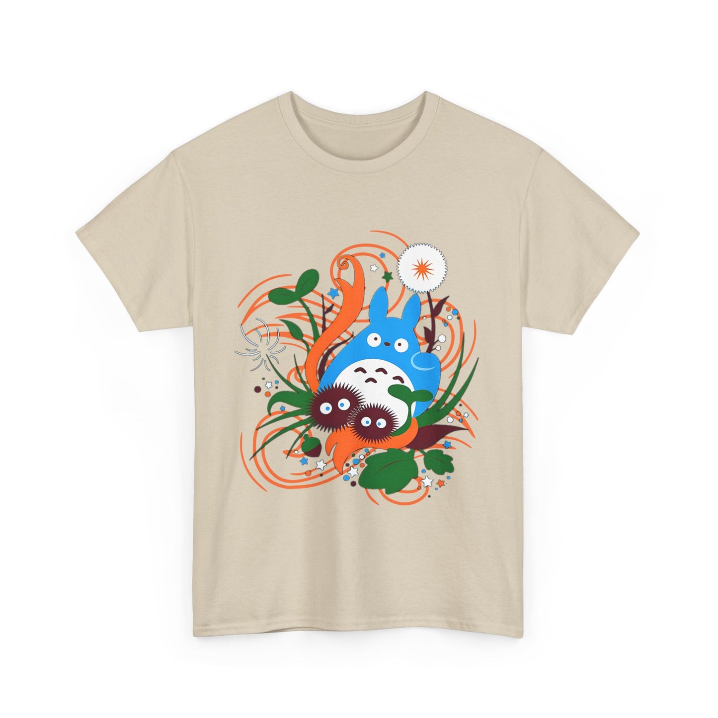 Totoro T-Shirt – 100% Cotton Studio Ghibli Tee for Anime Fans & Collectors