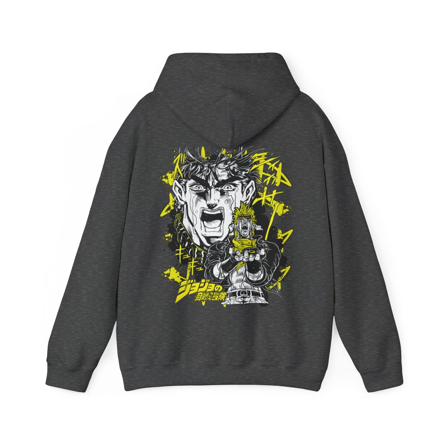 Joestar Back Print Hoodie – 100% Cotton JoJo’s Bizarre Adventure Anime Streetwear