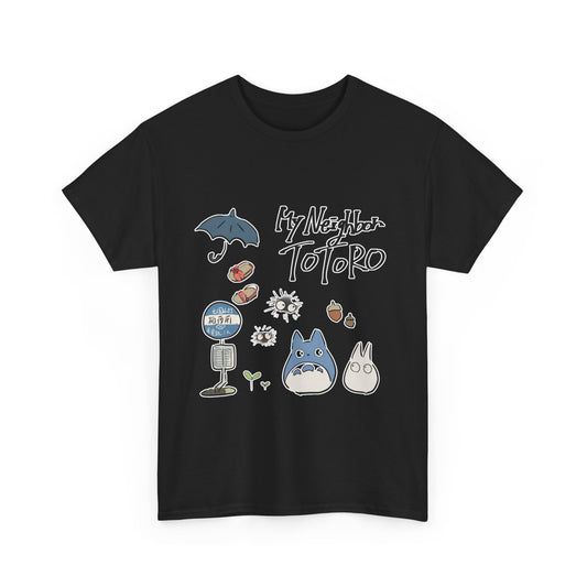 My Neighbor Totoro Shirt – 100% Cotton Ghibli Tee for Anime Lovers