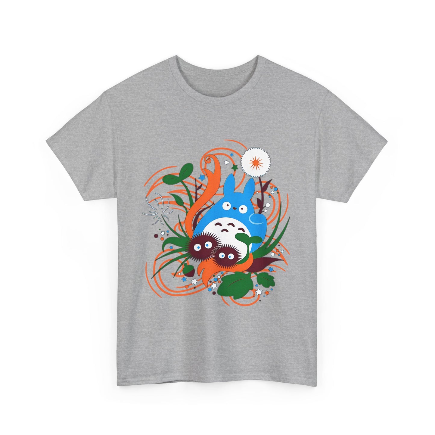 Totoro T-Shirt – 100% Cotton Studio Ghibli Tee for Anime Fans & Collectors