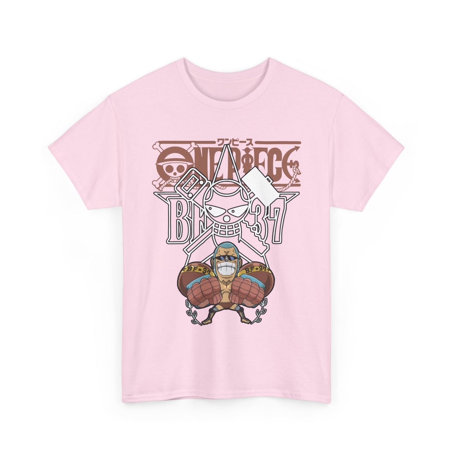 Franky One Piece T-Shirt – 100% Cotton Anime Tee for Fans