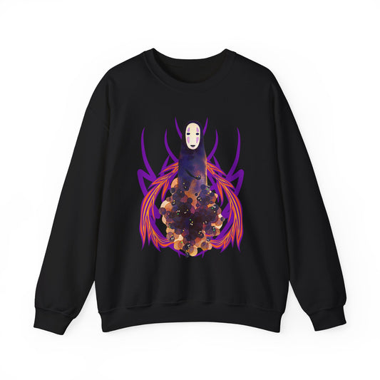 No Face Studio Ghibli Sweatshirt – 100% Cotton Spirited Away Anime Pullover