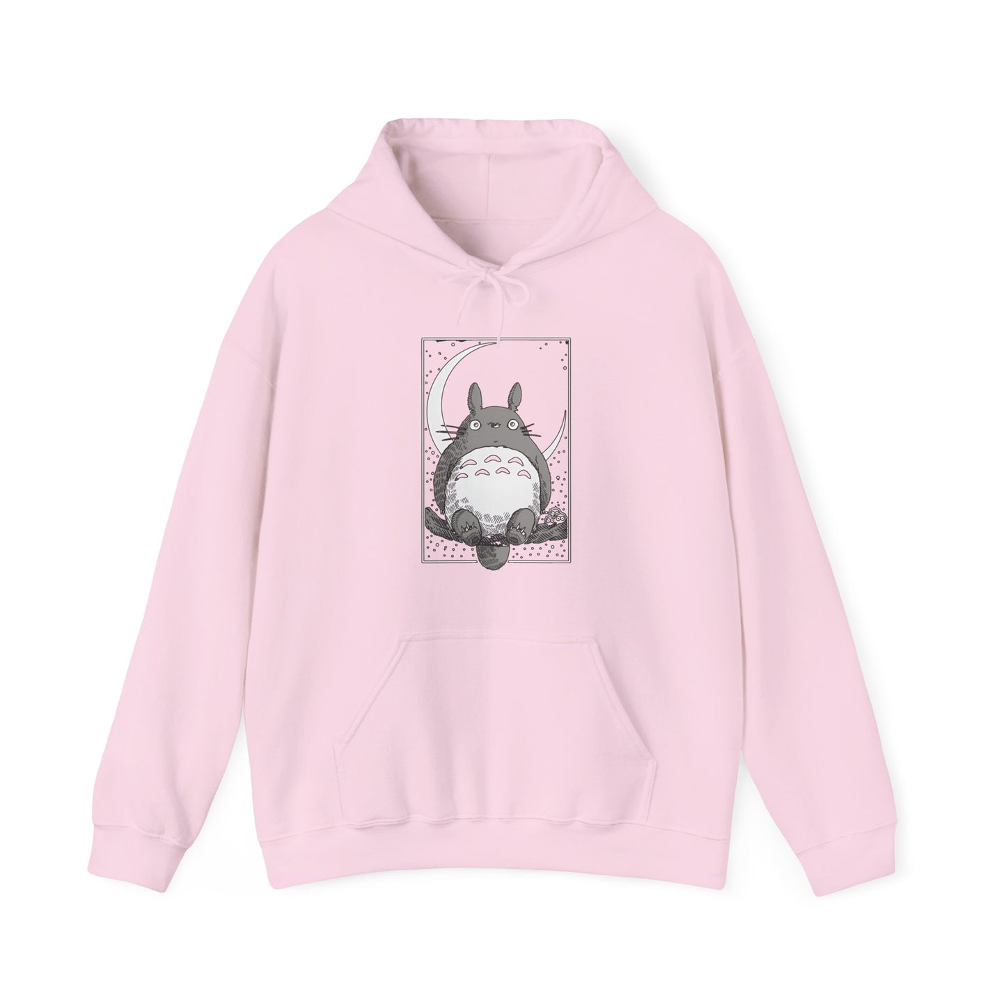 Totoro Night Dreams Hoodie – 100% Cotton Studio Ghibli Sweatshirt for Anime Fans