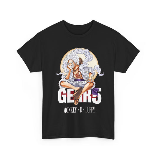 Monkey D. Luffy Gear 5 T-Shirt – 100% Cotton Anime Tee | One Piece Fan Apparel