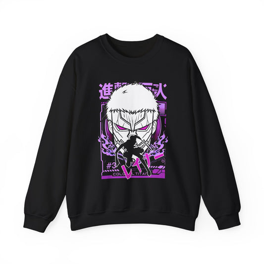Reiner Braun Sweatshirt – 100% Cotton Attack On Titan Anime Pullover for AOT Fans