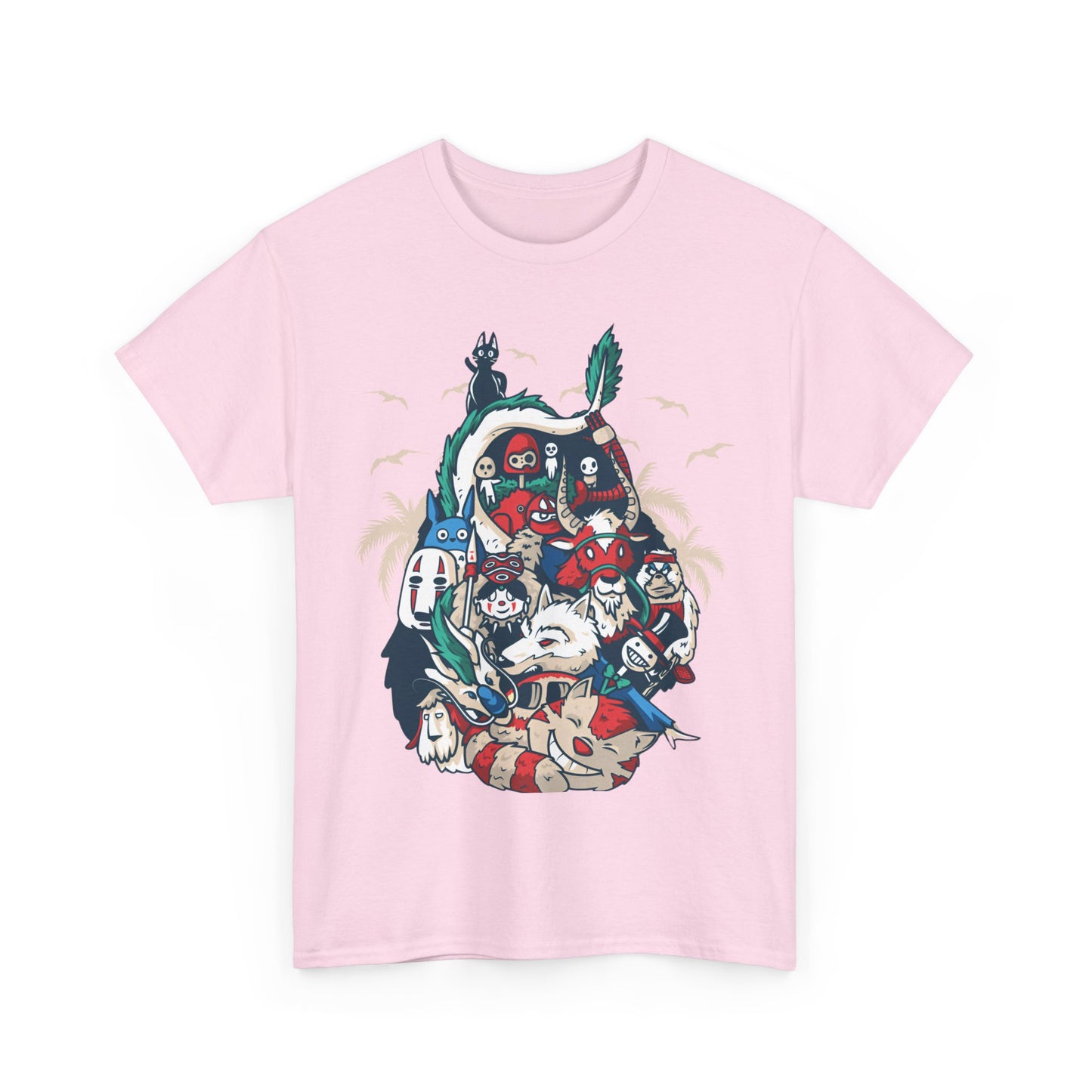 Studio Ghibli Staff T-Shirt 100% Cotton | Anime Graphic Tee