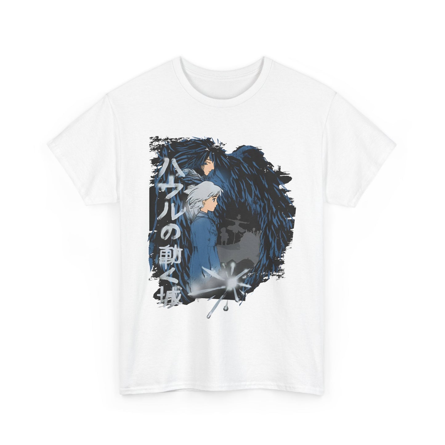 Howl & Sophie T-Shirt – 100% Cotton Studio Ghibli Anime Tee Inspired by Howl’s Moving Castle