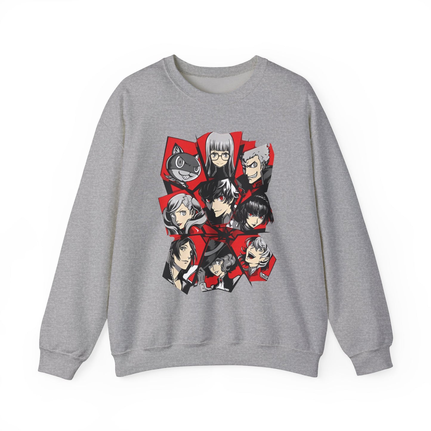 Persona 5 Video Game Sweatshirt – 100% Cotton | Phantom Thieves Cozy Anime Sweater