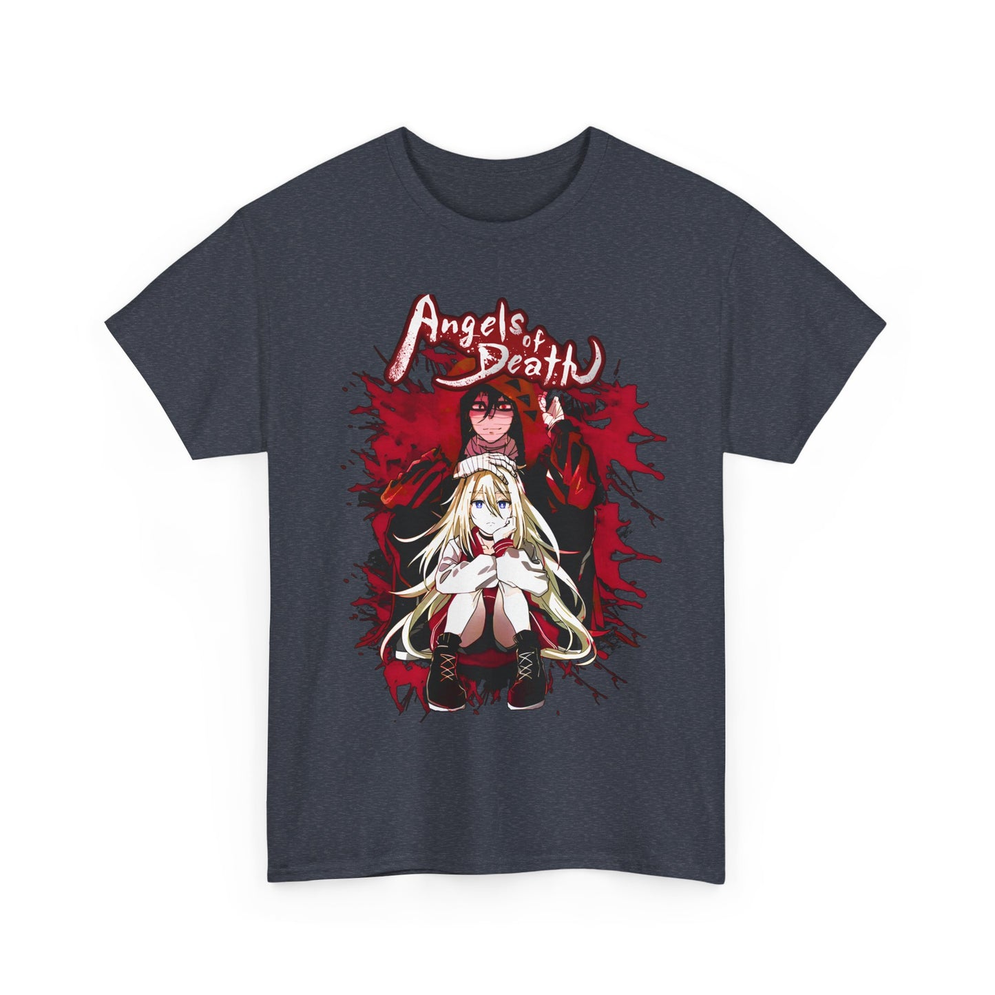Angels of Death T-Shirt – 100% Cotton Anime Horror Tee for Fans