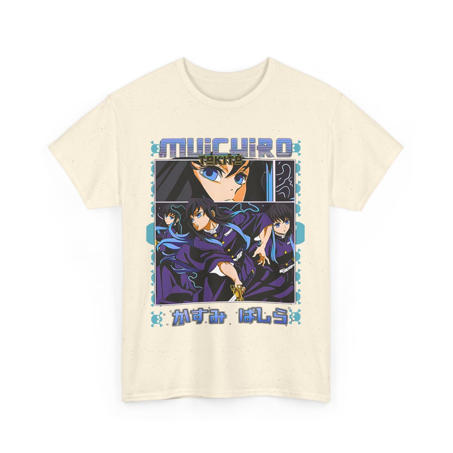 Muichiro Tokito Demon Slayer T-Shirt – 100% Cotton Anime Tee for Mist Hashira Fans