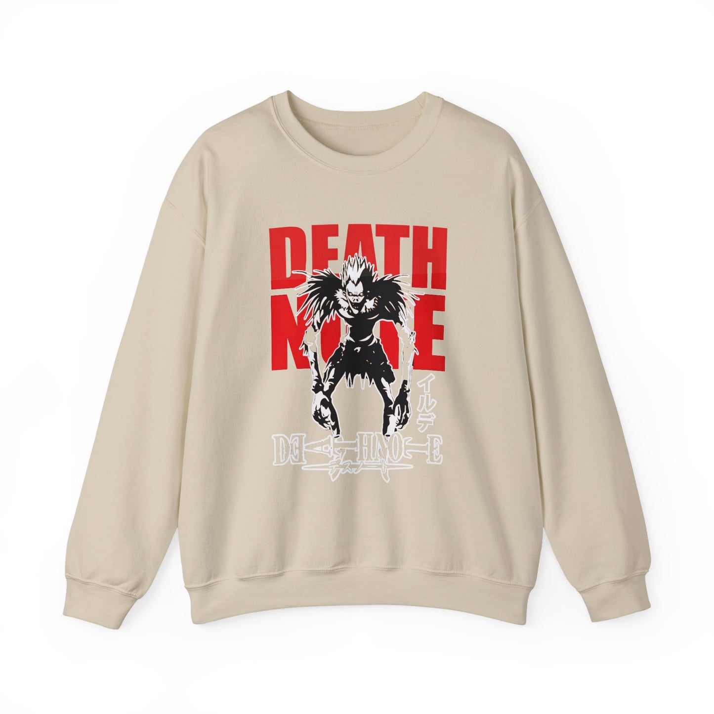 Ryuk Shinigami Death Note Sweatshirt – 100% Cotton Anime Pullover for Dark Anime Fans