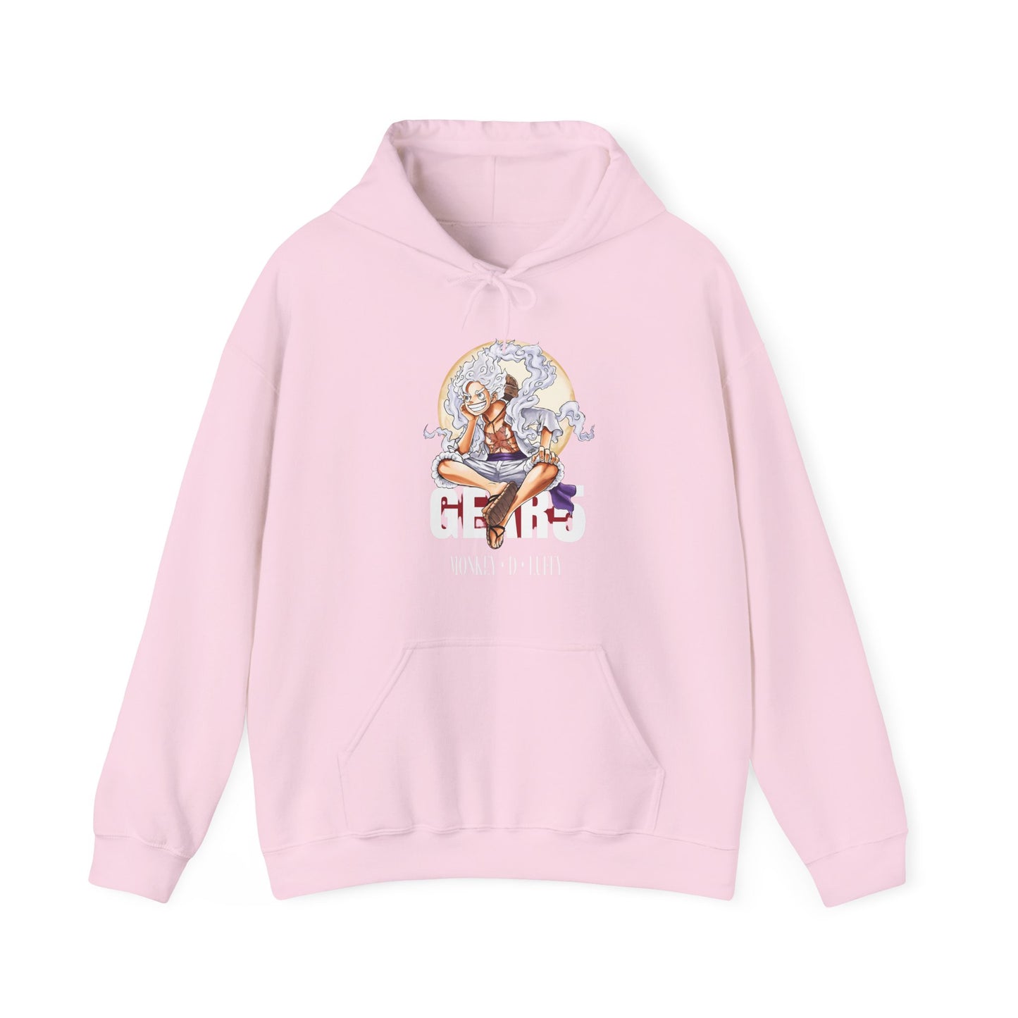 Monkey D. Luffy Gear 5 Hoodie – 100% Cotton One Piece Anime Hoodie