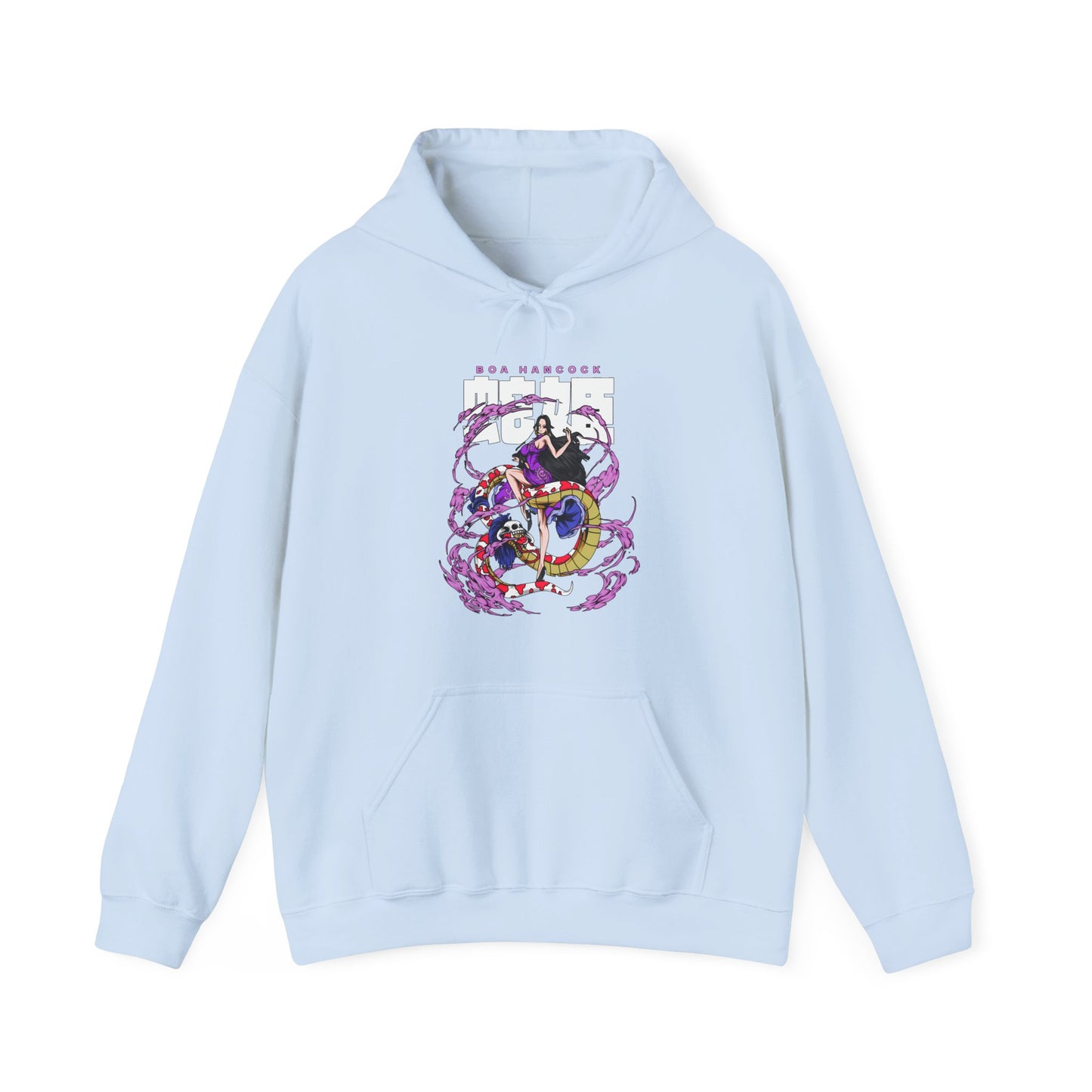 Boa Hancock Hoodie – 100% Cotton One Piece Anime Hoodie for True Fans