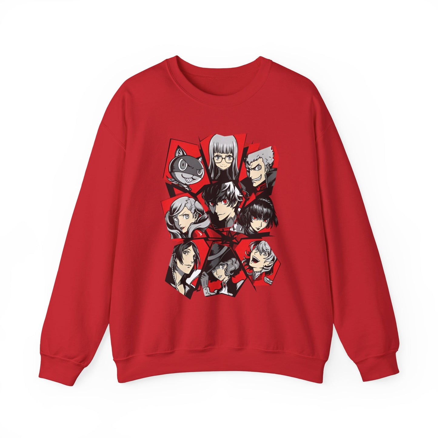 Persona 5 Video Game Sweatshirt – 100% Cotton | Phantom Thieves Cozy Anime Sweater