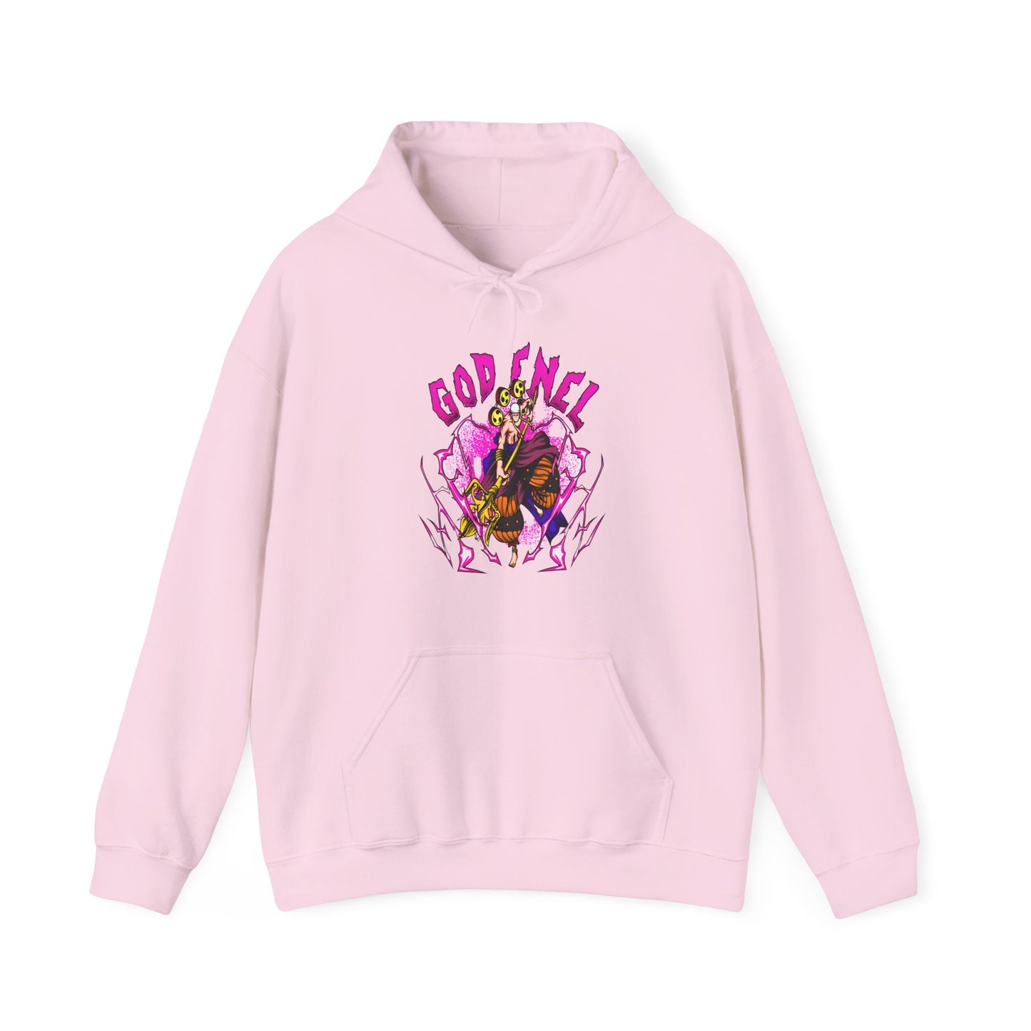 God Enel One Piece Hoodie – 100% Cotton Anime Hoodie Featuring Skypiea’s Thunder God