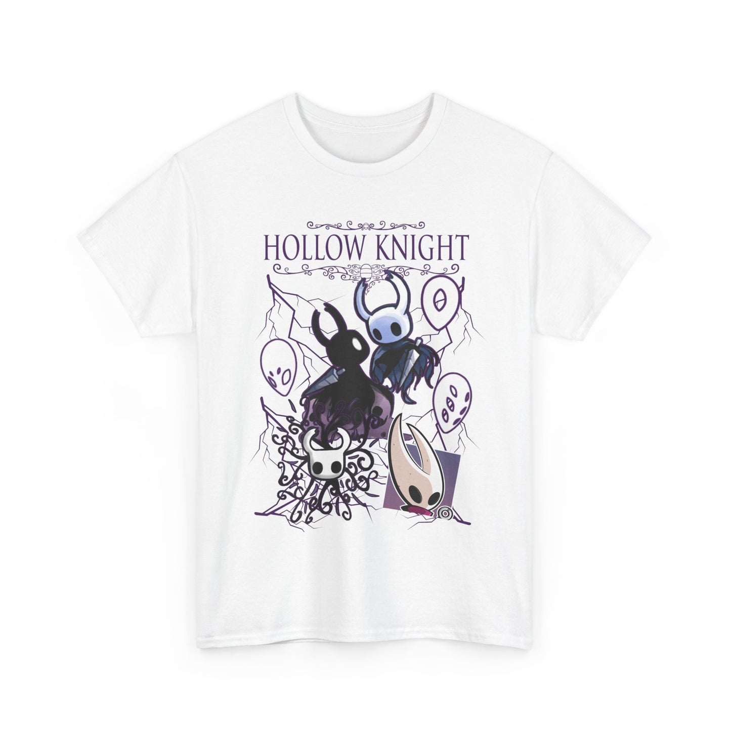 Hollow Knight T-Shirt – 100% Cotton Indie Game Tee for Gamers and Fans