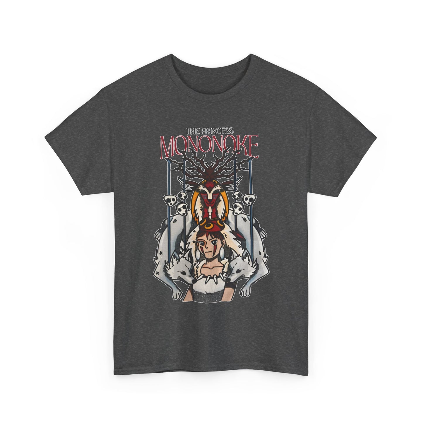 Princess Mononoke Ghibli T-Shirt 100% Cotton | Studio Ghibli Anime Art Tee