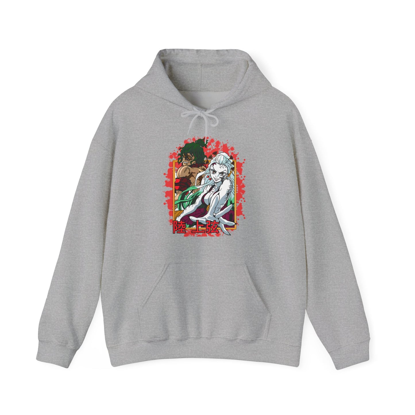 Daki Gyutaro Demon Slayer Hoodie – 100% Cotton Anime Hoodie for Upper Moon Fans