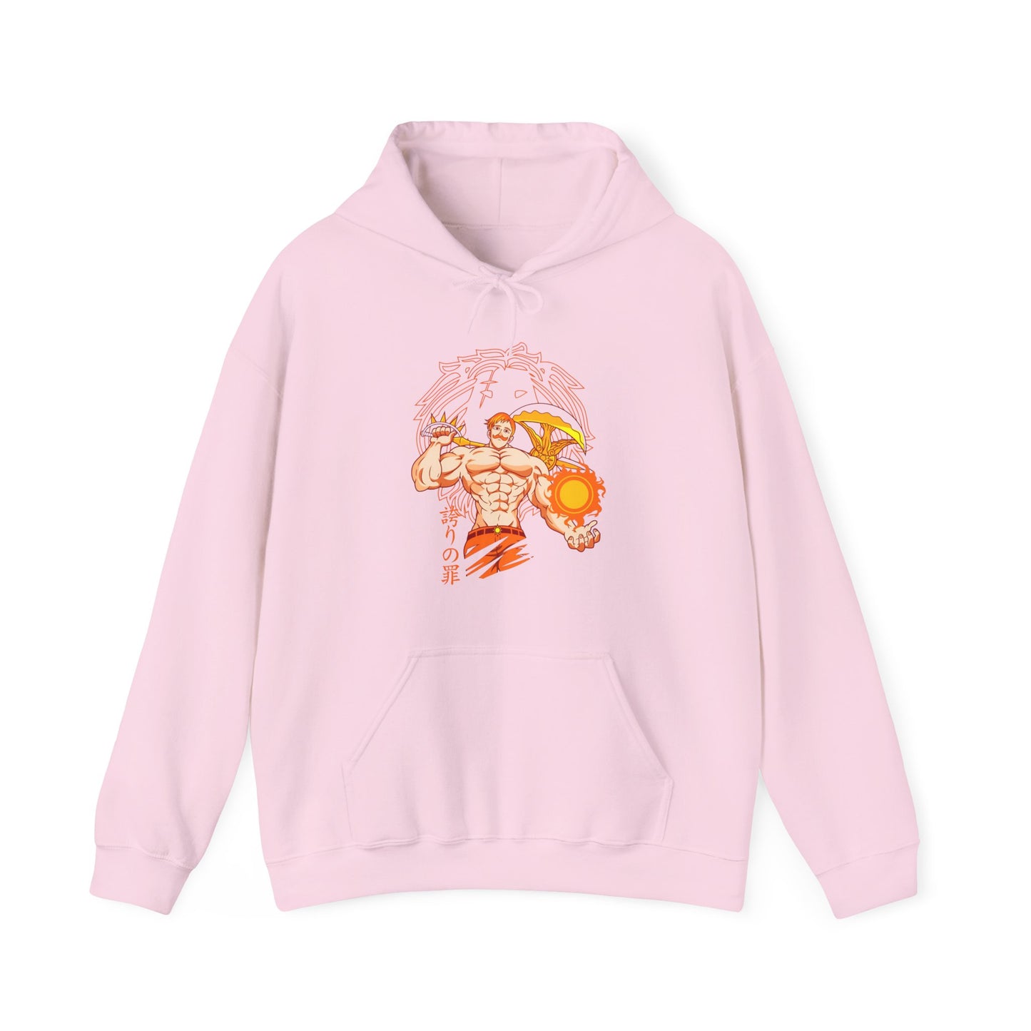 Escanor Seven Deadly Sins Hoodie – 100% Cotton Anime Hoodie for Lion’s Sin of Pride Fans