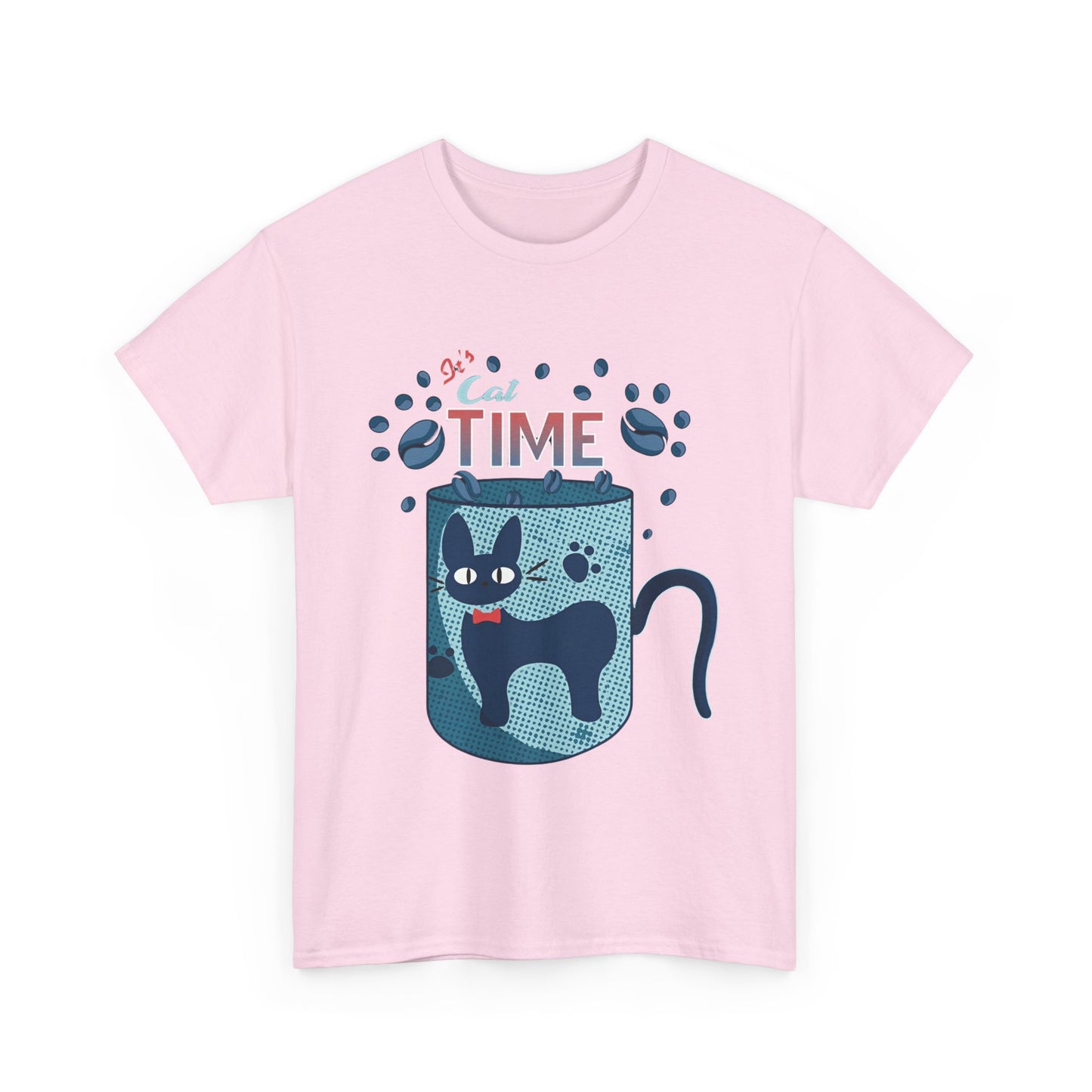 Jiji Cat Tea Time T-Shirt | Kiki’s Delivery Service Anime Tee