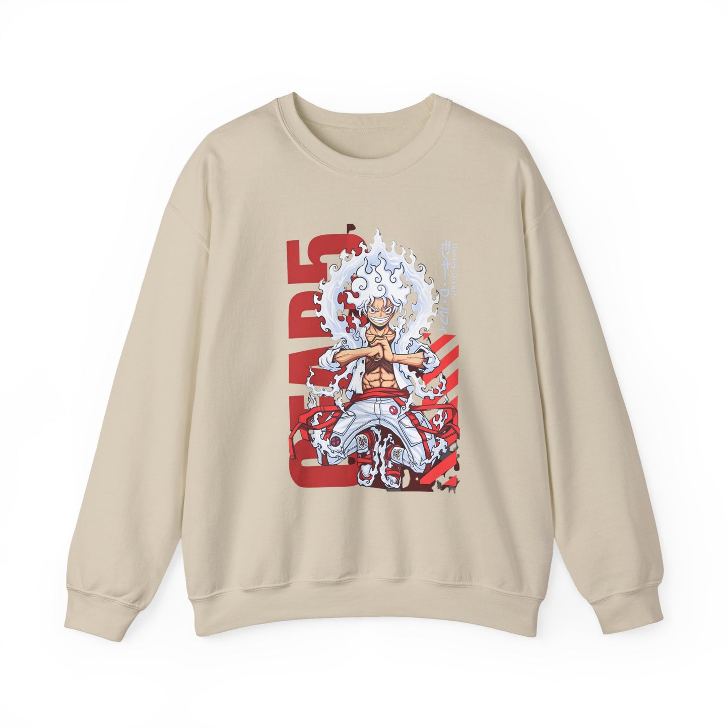Monkey D. Luffy One Piece Sweatshirt – 100% Cotton Anime Pullover for True Fans