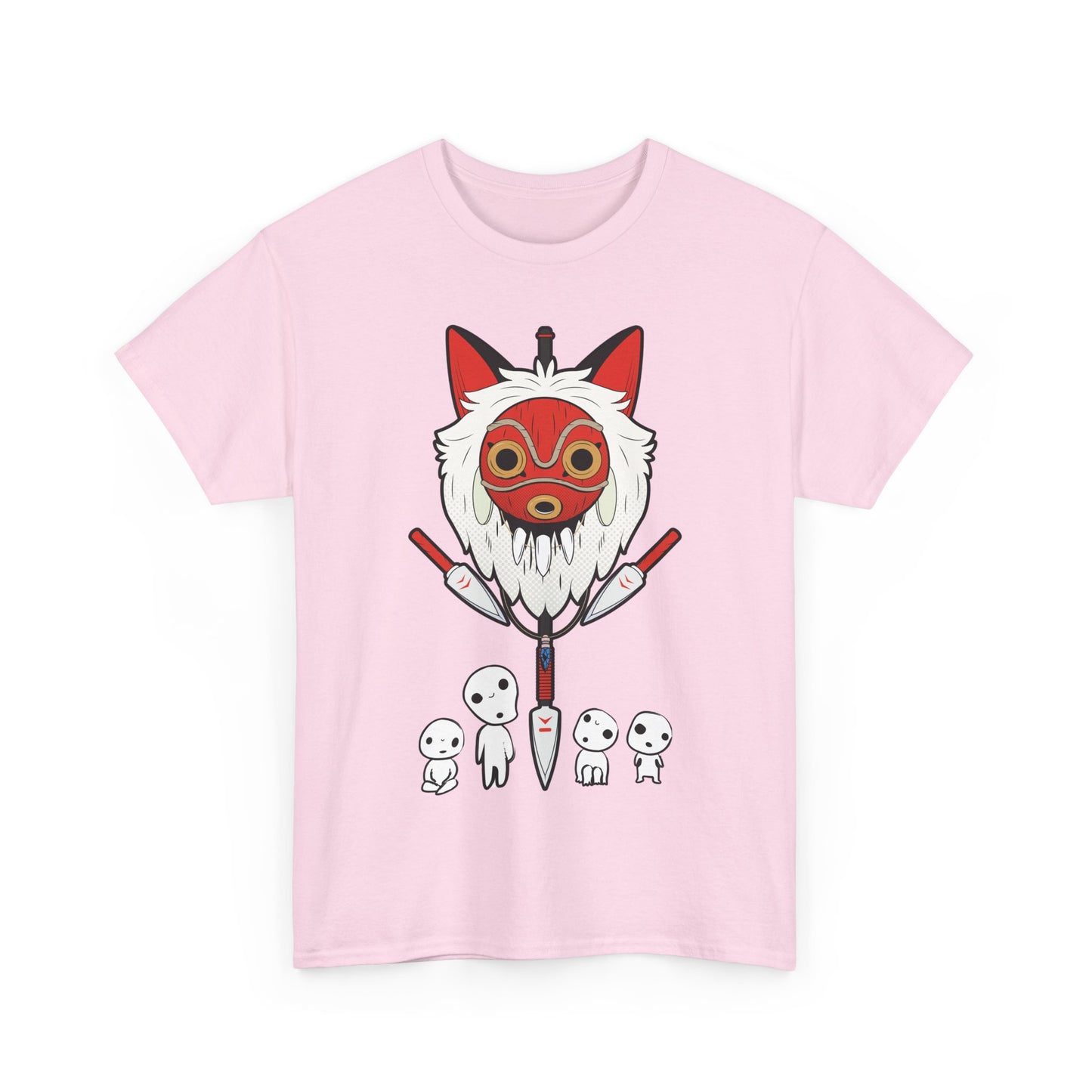 Kodama Princess Mononoke T-Shirt 100% Cotton | Studio Ghibli Anime Tee