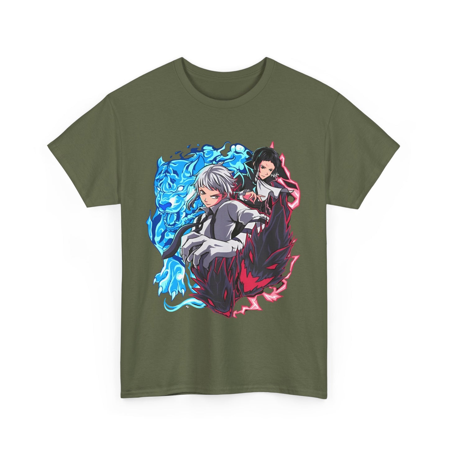 Bungou Stray Dogs T-Shirt – 100% Cotton Anime Tee for Manga Fans & Otakus