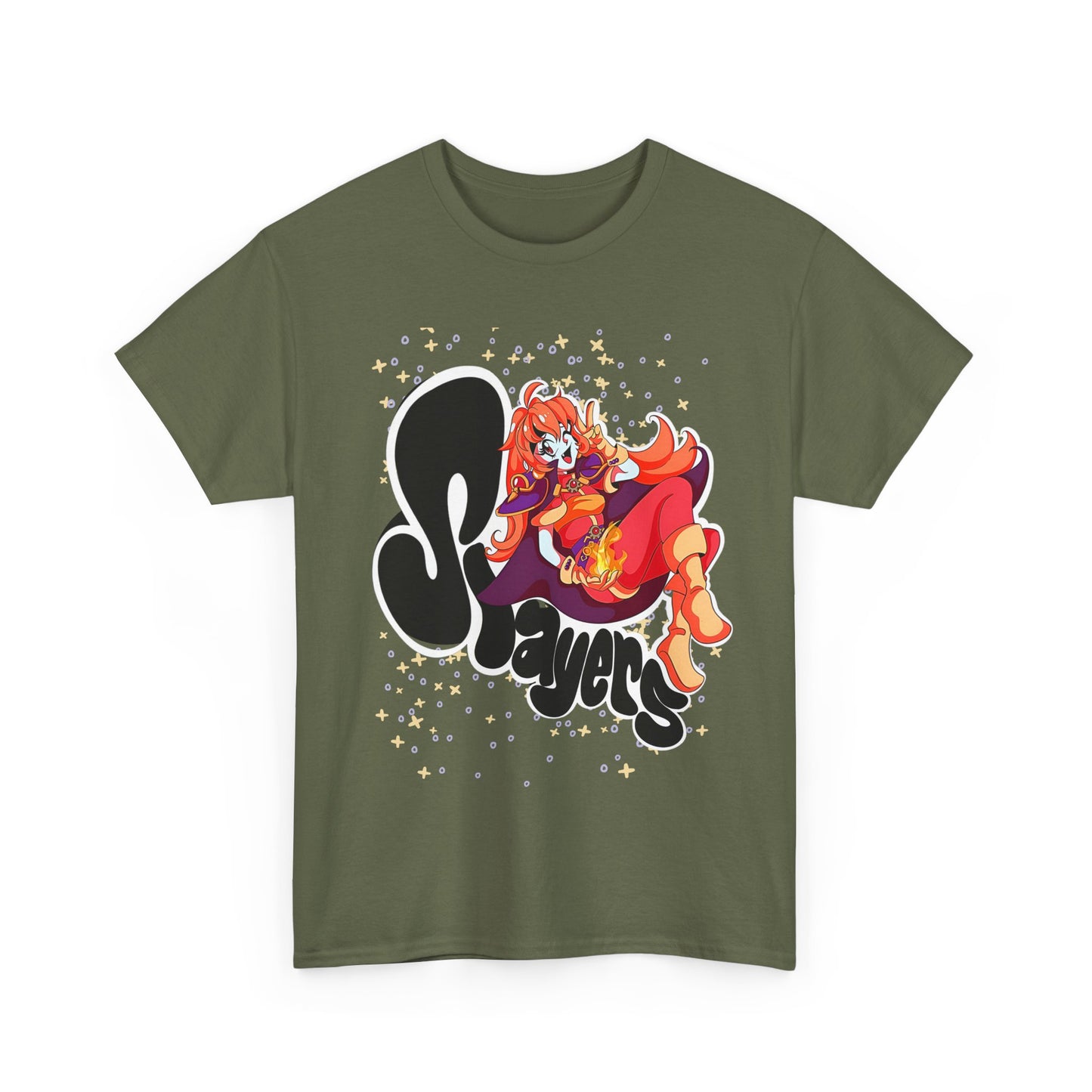 Lina Inverse T-Shirt – 100% Cotton Anime Tee from Slayers Classic Series