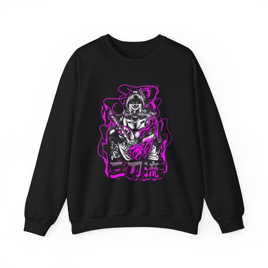 Roronoa Zoro Sweatshirt – 100% Cotton One Piece Anime Pullover for Fans